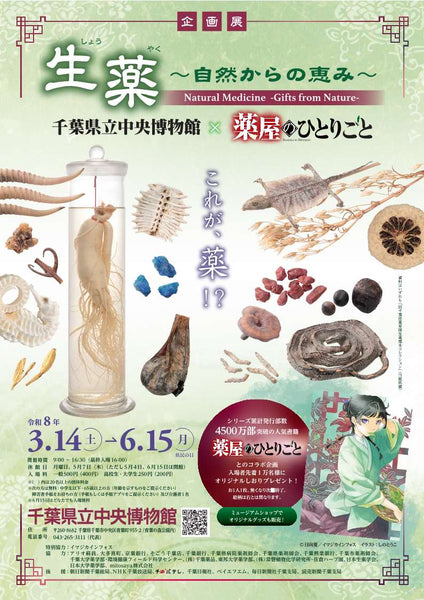 新入社員の見学レポ】「薬屋のひとりごと」コラボ展示！生薬展in千葉