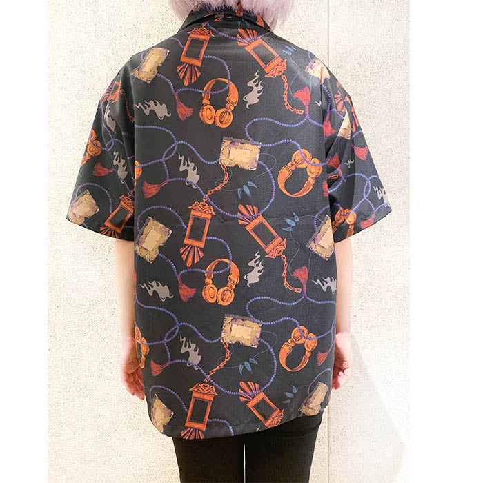 シャーマンキング】総柄シャツ-black- – culcolle【カルコレ