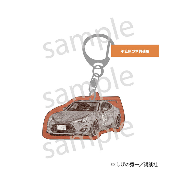【神田明神×MFゴースト】ウッドカーキーホルダー