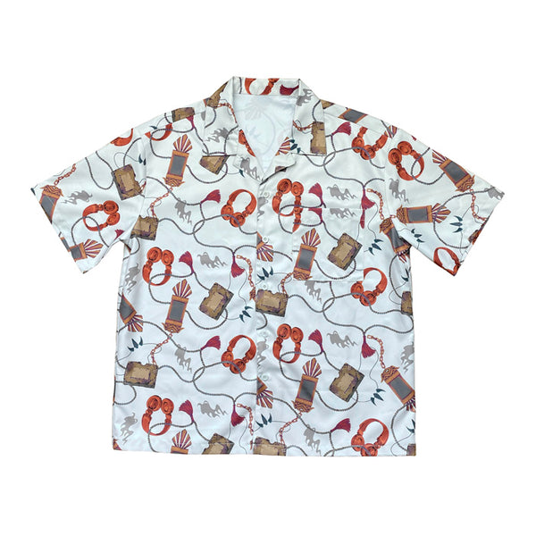 シャーマンキング】総柄シャツ-white- – culcolle【カルコレ