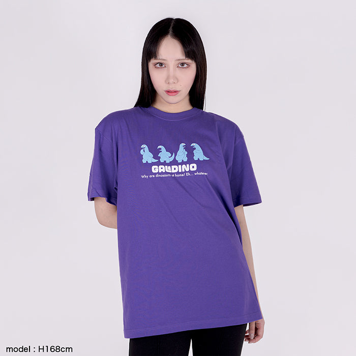 ギャルと恐竜】Tシャツ パープル – culcolle【カルコレオンライン】