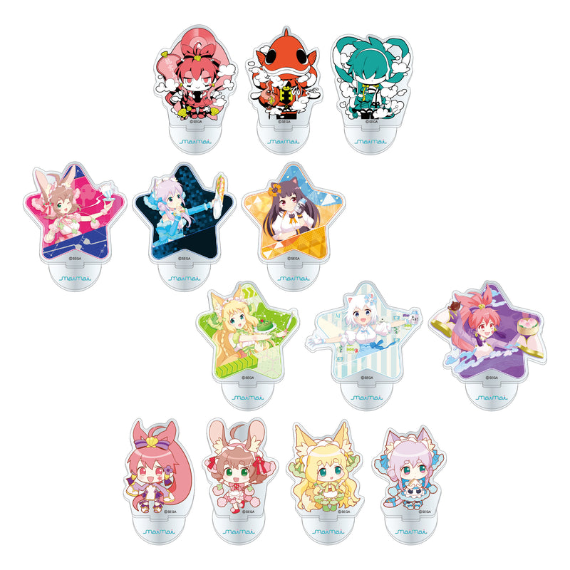 【ゲキ！チュウマイ】アクリルスタンド-ランダム全13種- maimai復刻キャラクターver.〔予約商品〕