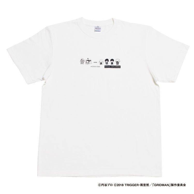 SSSS.GRIDMAN】Tシャツ-グリッドマン＆新世紀中学生- Lサイズ
