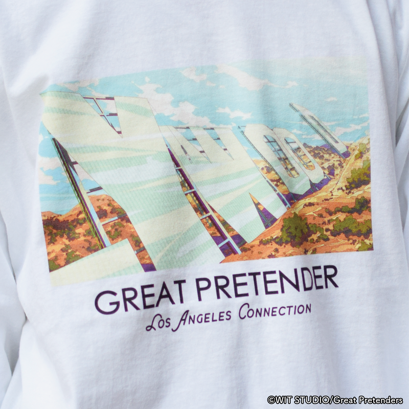 【GREAT PRETENDER】ロングTシャツ-case1- XLサイズ