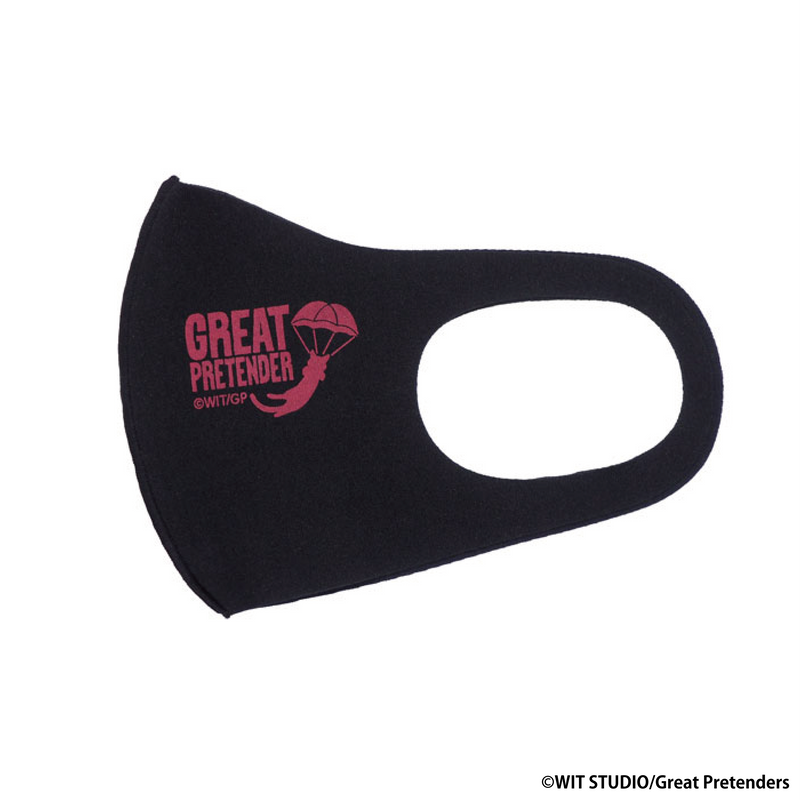 【GREAT PRETENDER】ファッションマスク-ブラック-