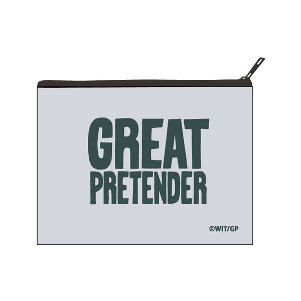 GREAT PRETENDER フラットポーチ-case3- 背面