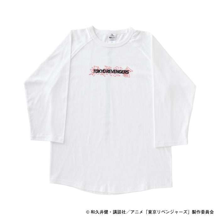 【東京リベンジャーズ】ラグラン-東京卍會- white Mサイズ