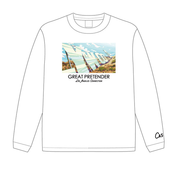 【GREAT PRETENDER】ロングTシャツ-case1- 前面